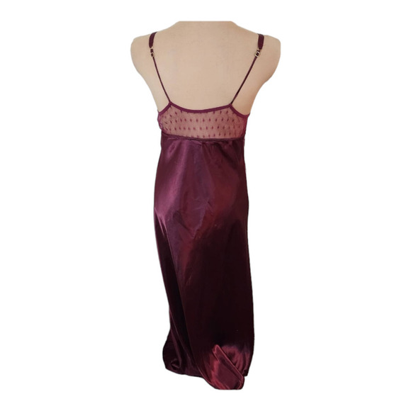 Flora by Flora Nikrooz Women's Stella Gown Maroon size medium - Picture 5 of 9